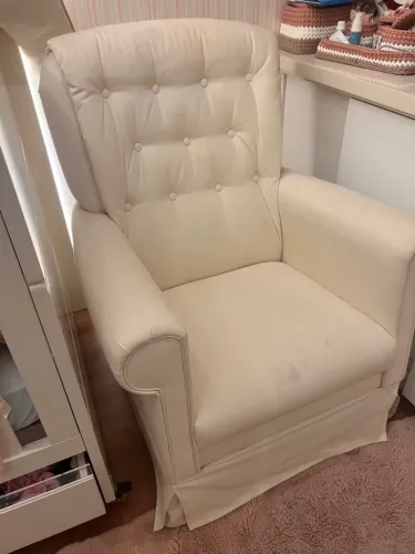 Poltrona de Amamentação com Balanço Baby Soft - Abstratto