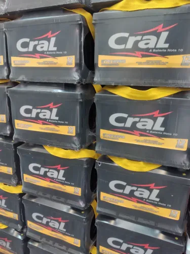 Bateria Cral 60AH - A base de troca 