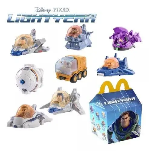 Coleção de brinquedos Lightyear - Disney Pixar mc donalds