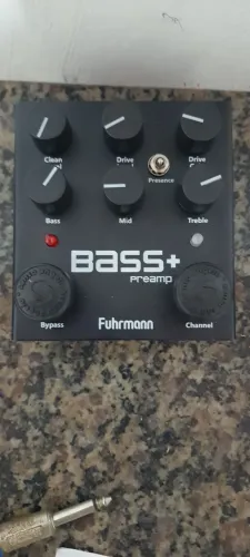Pedal Pre amp fuhrmann + fonte 9v