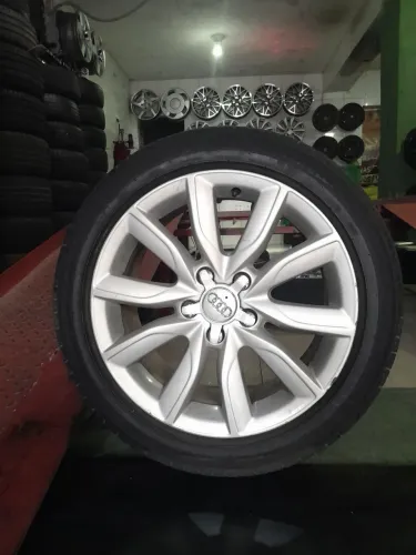 Rodas 17 5x112mm com pneus 2277 reais império *