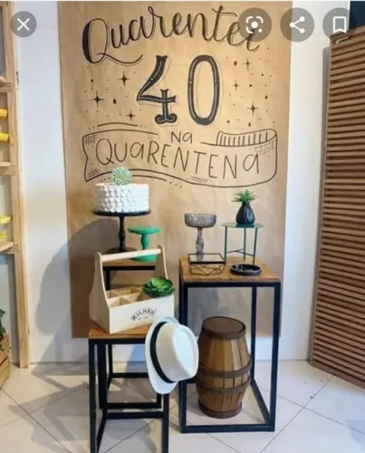 Painel para aniversário 