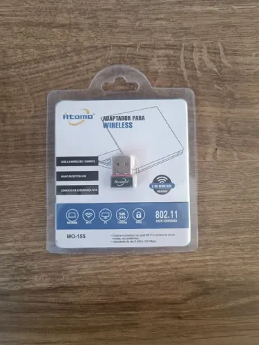 Adaptador Wi-Fi USB 2.0 150 Mbps Atomo MO-155
