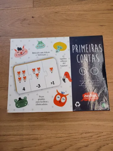 Primeiras Contas - Quebra-cabeça de Adição e Subtração