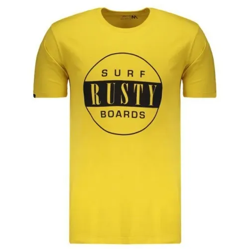 Camisa Rusty Splits Amarela Tamanho: P