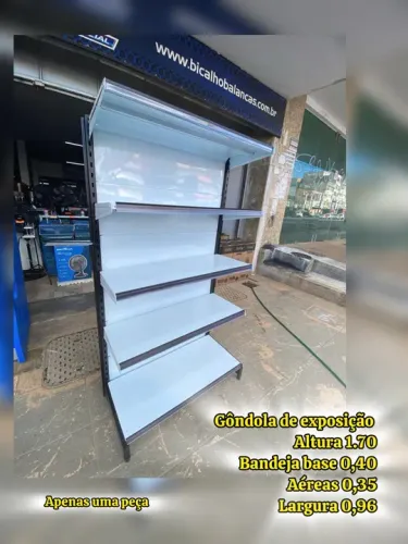 Gôndola de Exposição para Comércio