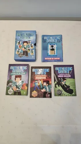 Trilogia Authentic Games + Batalha de Cartas - Completo