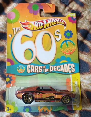 Ford Mustang 1969, Cars of the Decades 60, Hotwheels.