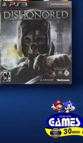 game dishonored ps3