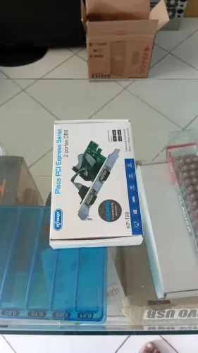 Placa PCI Express Serial Knup 2 Portas DB9