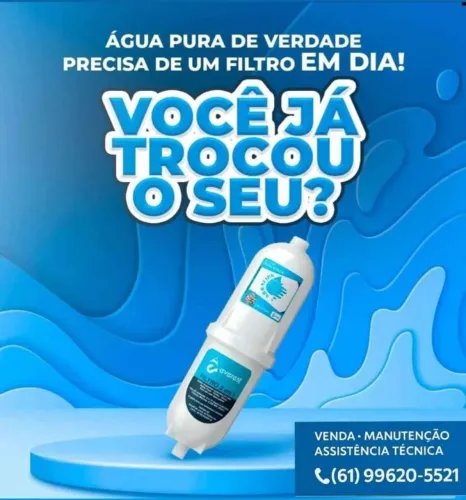 Refil para Filtros e Purificadores- Troque já o seu!