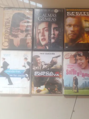7 DVDs para colecionador originais 