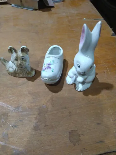 Enfeites de Porcelana Antigos - Coleção