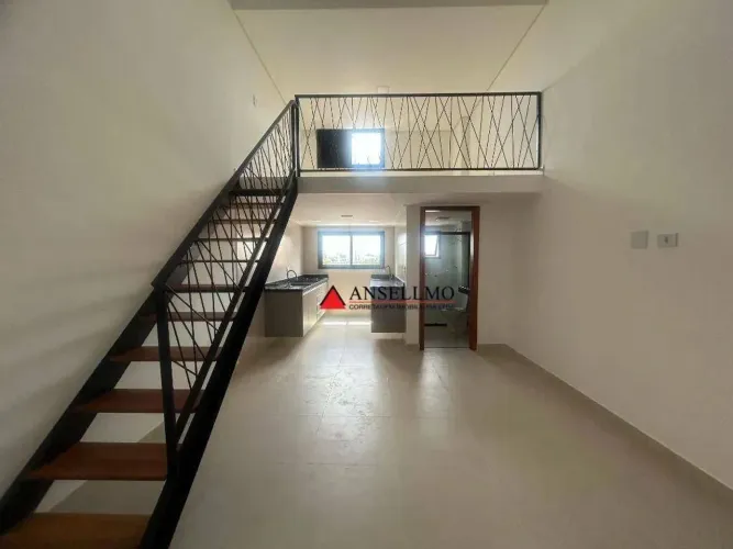 Apartamentos Tipo Loft para locação com 39 e 44m² Bairro Jordanópolis - São Bernardo do Ca