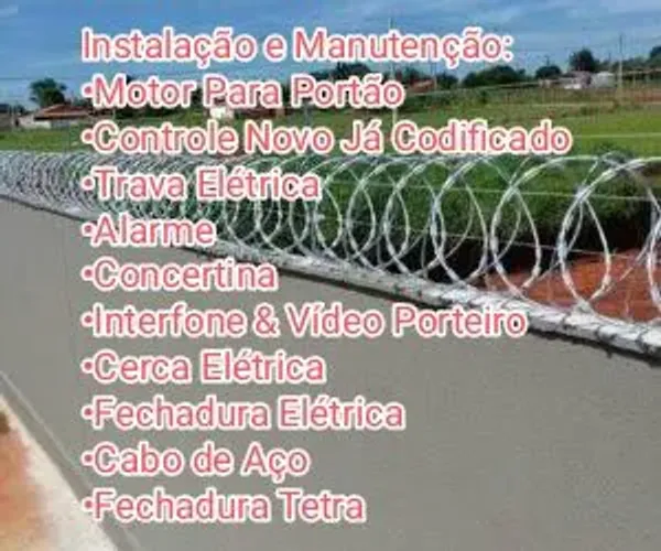 Instalação de Concertina