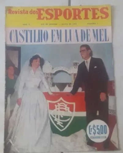 Revista Dos Esportes - Castilho ( Fluminense ) - 1953
