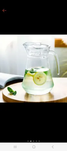 Jarro de Vidro 1600ml para Sucos e Bebidas