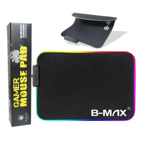 Mouse Pad gamer com Led colorido B-MAX BM-791