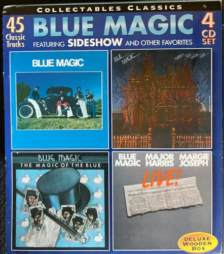Box Blue Magic  Rara coleção com 04 CD?s 