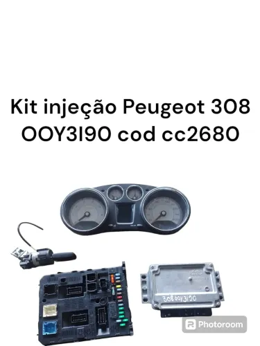 Kit Injeção Peugeot 308 2.0 Automatico Cod Cc2680