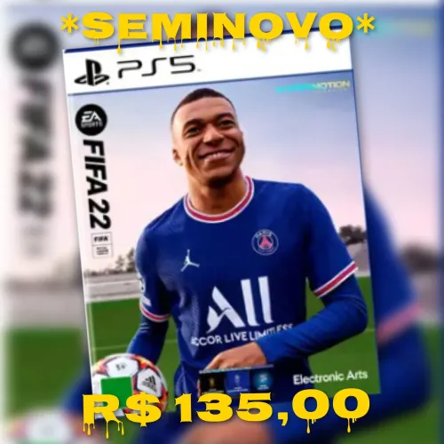 FIFA 22 p/ PS5 - Leia o anúncio 