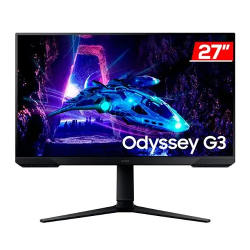 Monitor Samsung Odyssey G3, 27 Pol, VA, FullHD, 1ms, 180Hz, FreeSync, Novo, Lacrado