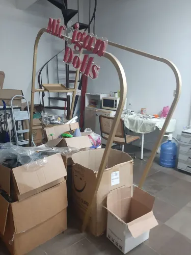 Fachada em metalon para Loja