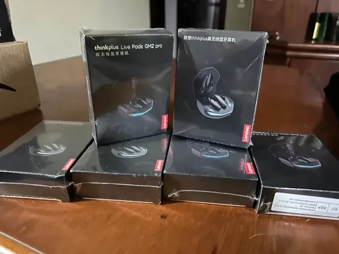 [Lacrado] Fone de Ouvido TWS Bluetooth Lenovo GM2 Pro - Aceito cartão e entrego