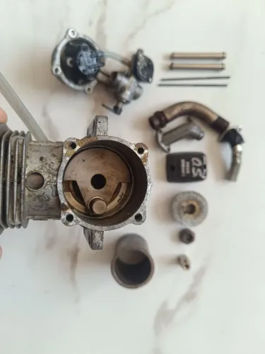 Motor O.S 120 4t com bomba SUCATA