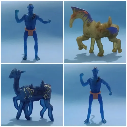 Lote figuras Avatar MC Donald's