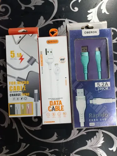 Cabo USB para Celular - Rápido e Resistente