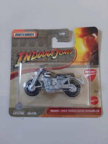 Miniatura Matchbox Indiana Jones Moto Ducati