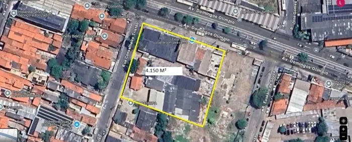 Excelente terreno plano, esquina em corredor comercial!!!!