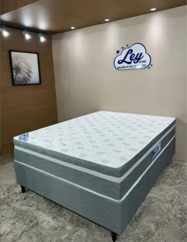 Cama box casal molas ensacadas PROMOÇÃO