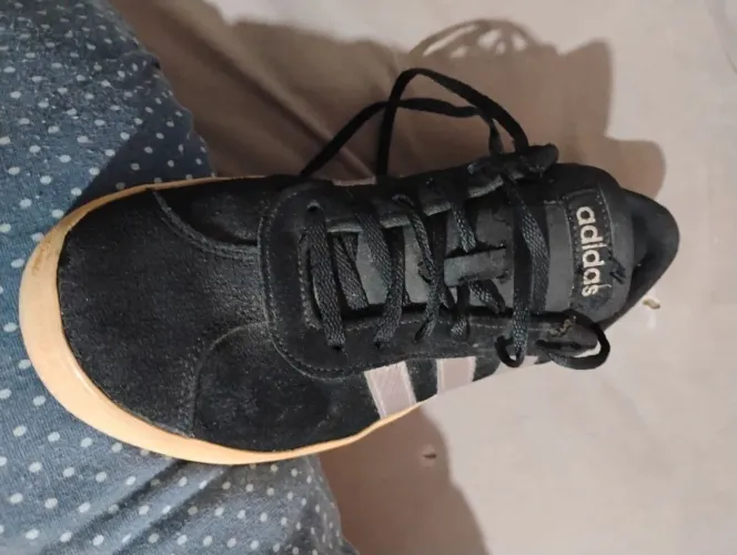 TENUS ADIDAS N"37 PRETO ORIGINAL 01 mês de uso