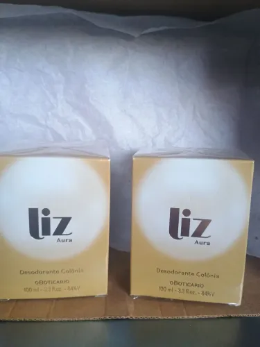 Desodorante Colônia Liz Aura O Boticário  
