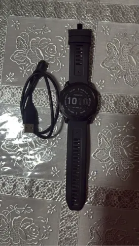 Smartwatch Garmin fênix 7x vidro sapphire solar 