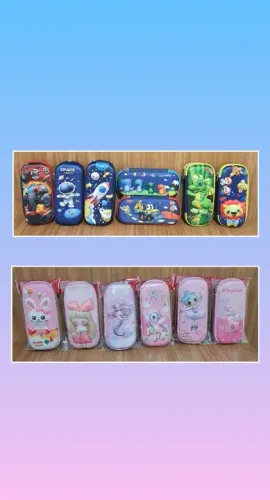 Estojo escolar infantil R$40 - Diversos modelos!