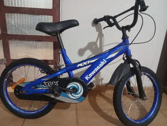 Bicicleta infantil aro 16 Kawasaki