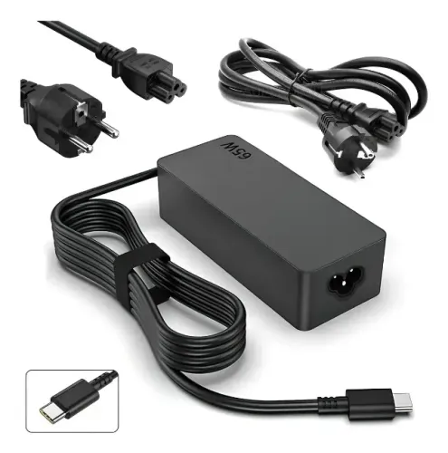 Fonte Carregador 65w Tipo C Usb-c Para Notebook