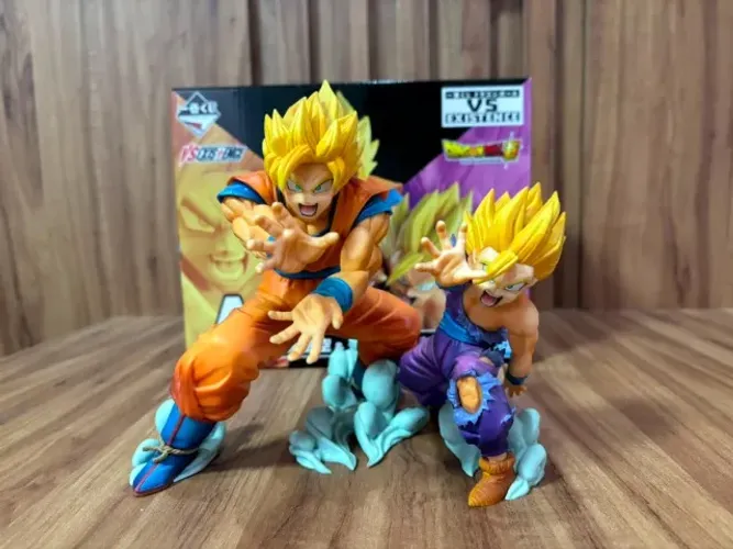 (RARO) Goku e Gohan vs Existence - Ichiban Kuji ORIGINAL Banpresto