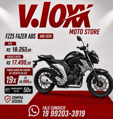 YAMAHA FZ25 FAZER ABS 2020/2020