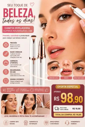 Caneta Depiladora