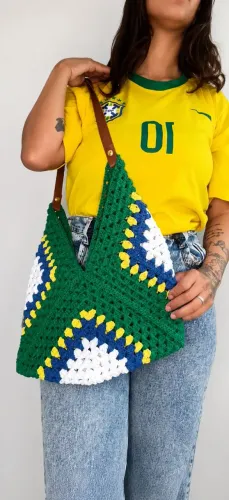 Bolsa Square brasileirinha 