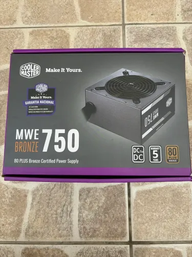 Fonte Cooler Master 750w