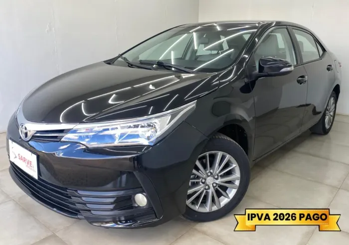 Toyota Corolla GLI Upper 1.8 Flex 16V Aut. 2018