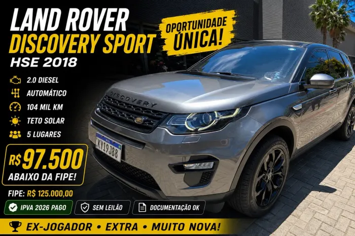 Land Rover Discovery Sport HSE 2.0 4X4 Diesel AUT 2018