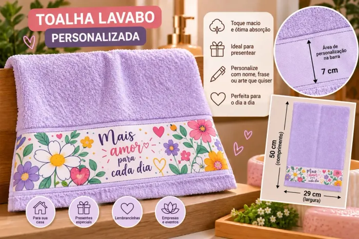 TOALHA PERSONALIZADA
