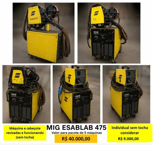 SOLDA MIG ESABLAB 475 