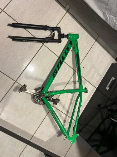 Quadro lótus CXR 29 17.5 + garfo KSP + Pedivela Shimano